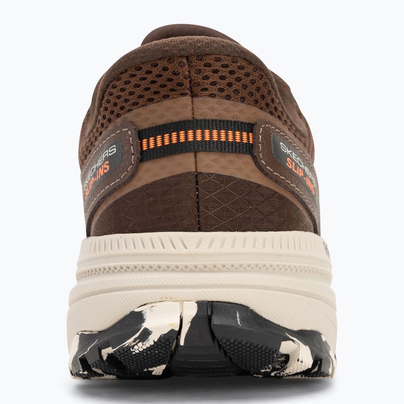 Uomo SKECHERS Go Run Trail Altitude 2.0 Rocky Hill scarpe da corsa marrone 6