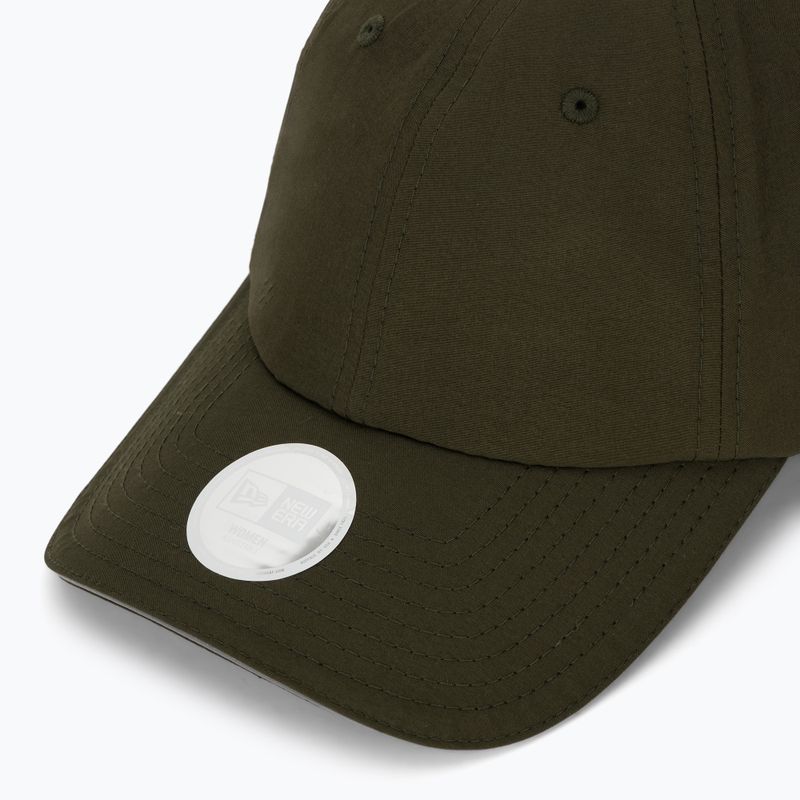 Cappellino donna New Era Wmns Open Back verde med 3