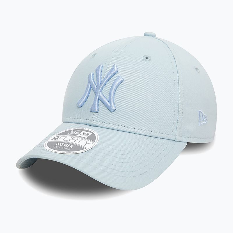 Cappello da baseball da donna New Era Wmns Le 940 Nyyy blu pastello 2