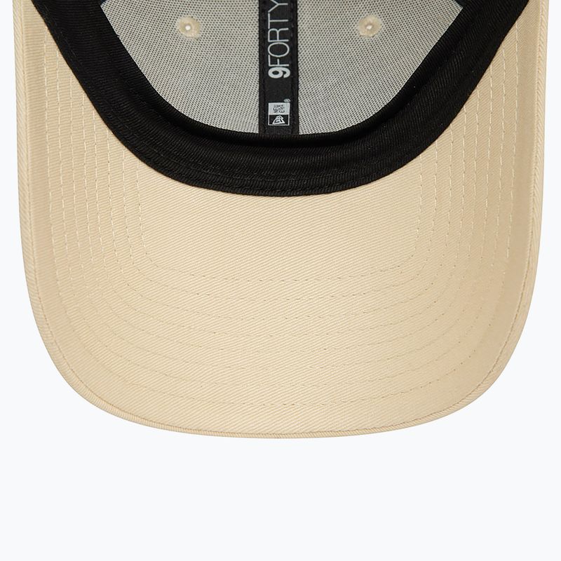 Cappello da baseball da donna New Era Wmns Le 940 La Dodgers beige chiaro 5