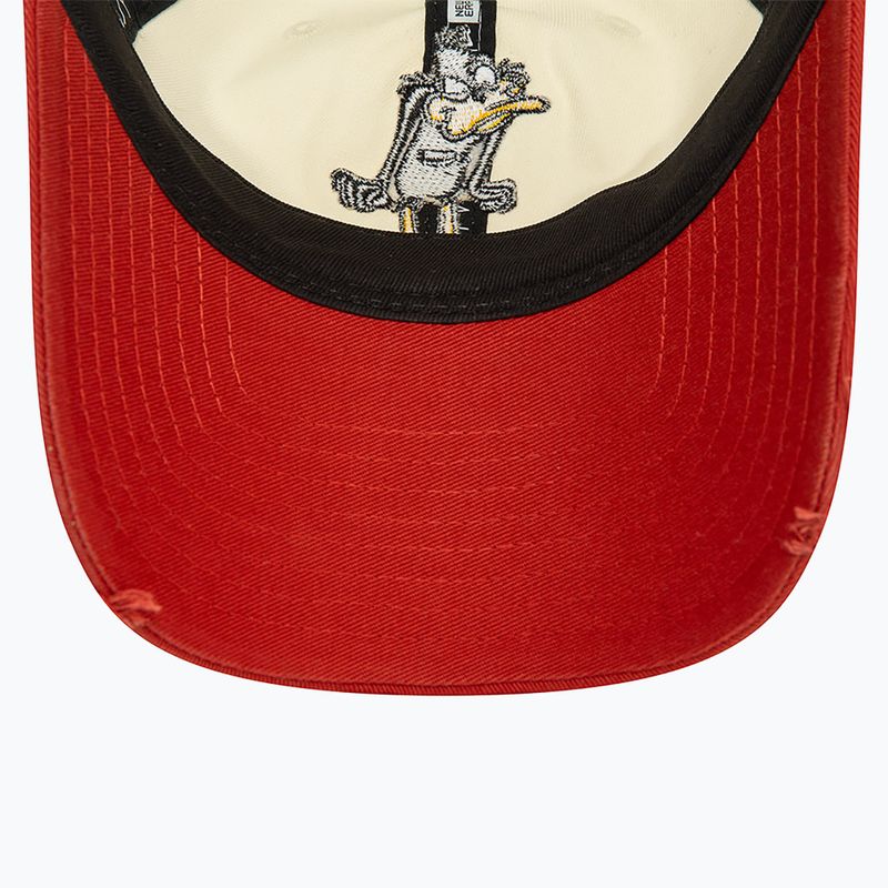 Cappello da baseball New Era Wb Washed 920 Daffy bianco 5