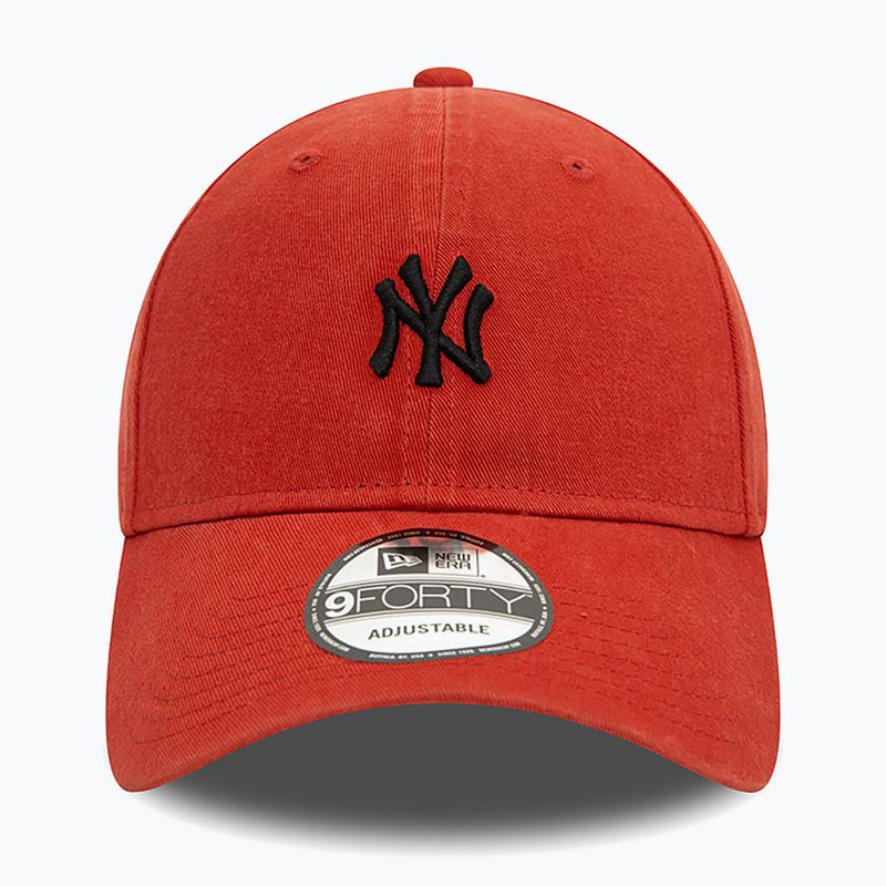 Cappello da baseball New Era Washed 940 Nyyy ruggine/cooper 3