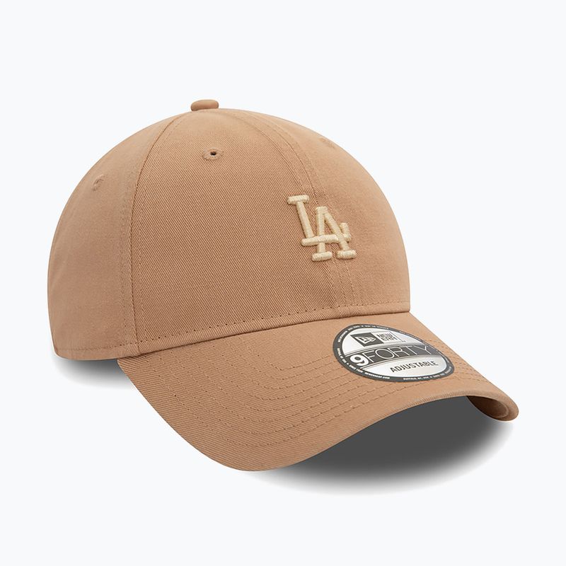 Cappello da baseball New Era Washed 940 La Dodgers med beige