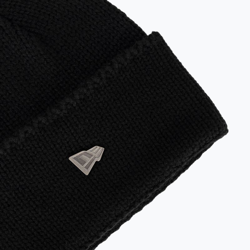 Berretto invernale New Era Ne Wide Beanie nero 3