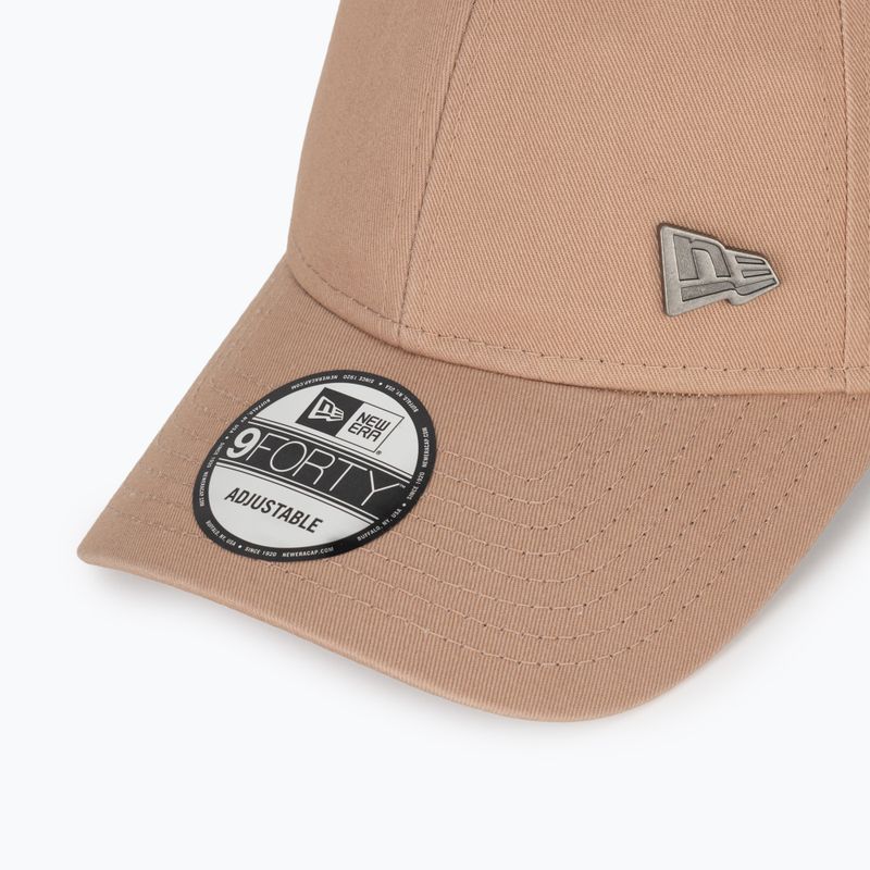 Cappello da baseball New Era Ne Pin 940 med beige 3
