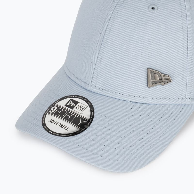 Cappello da baseball New Era Ne Pin 940 blu pastello 3