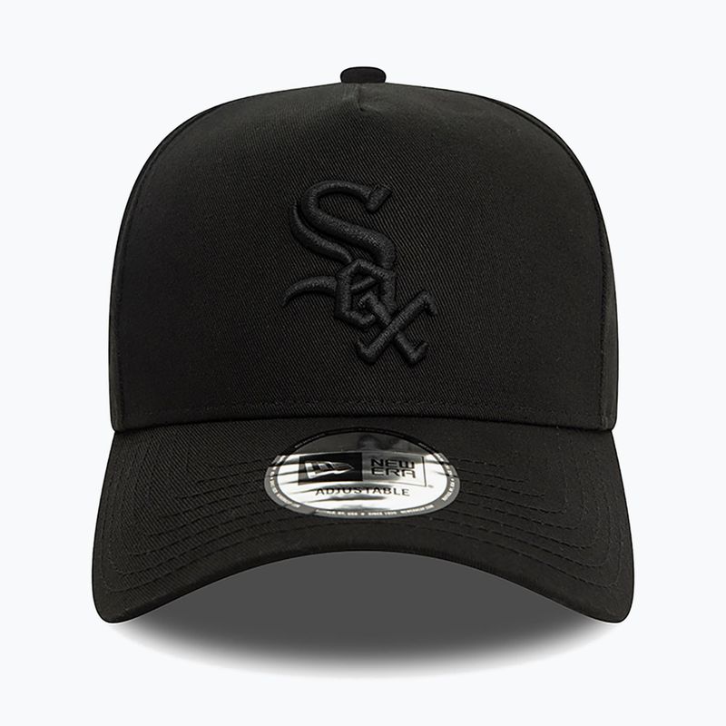 Cappello da baseball New Era Bob Eframe White Sox nero 4