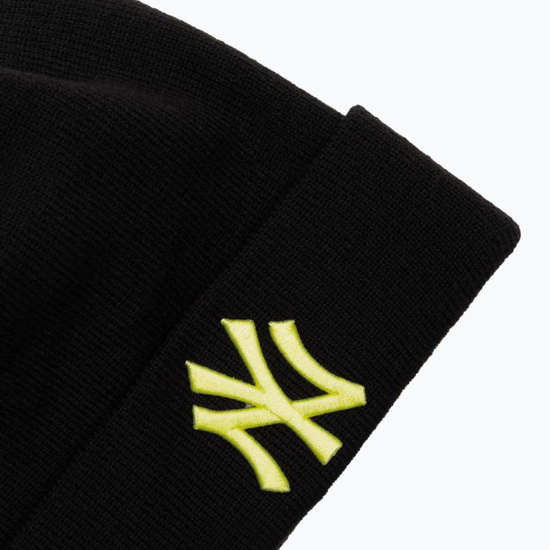 Berretto invernale New Era Le Beanie Nyyy nero 3