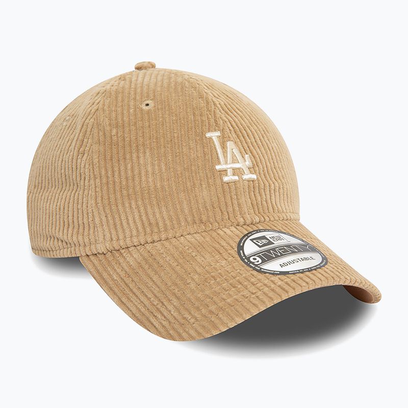 Cappello da baseball New Era Cord 920 La Dodgers med beige