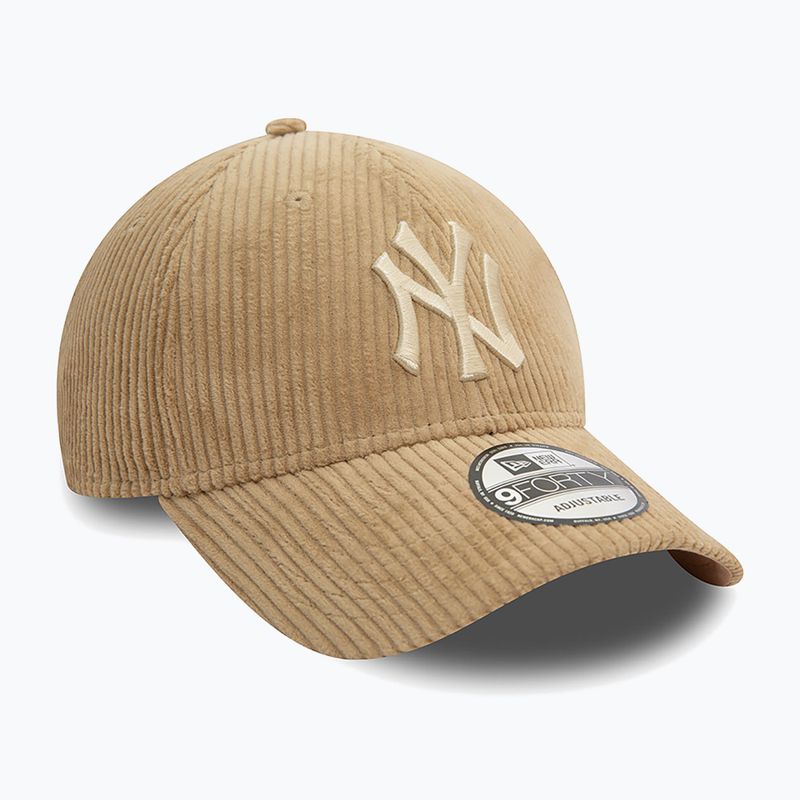 Cappello da baseball New Era Cord 940 Nyyy med beige