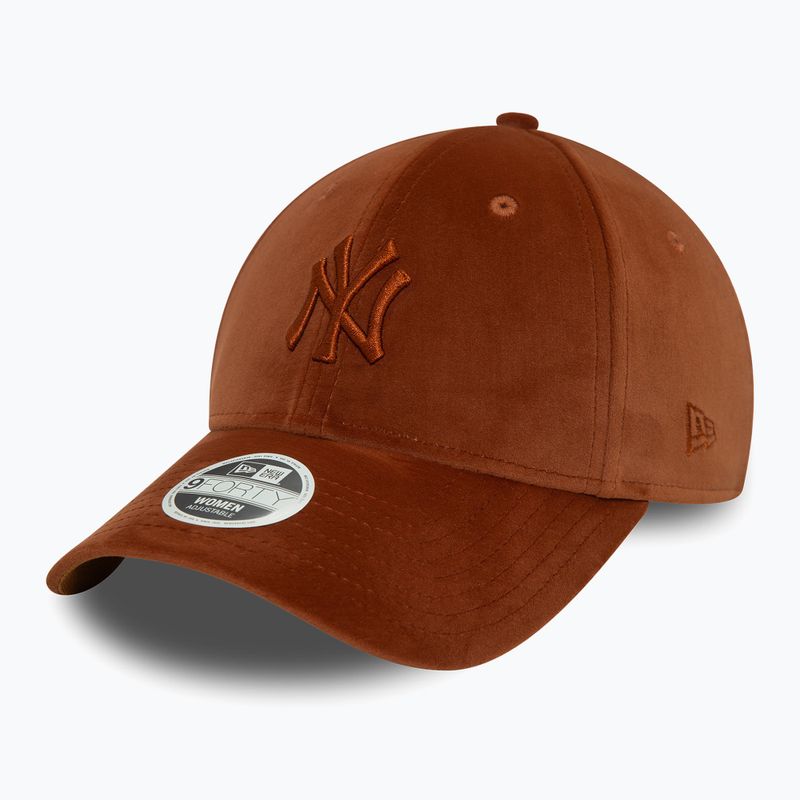Cappello da baseball New Era Velour Midi 9FORTY New York Yankees marrone da donna 2