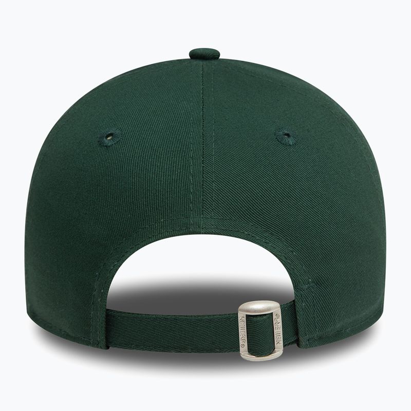 Cappello da baseball New Era Metallic 9FORTY Los Angeles Dodgers verde scuro da donna 4