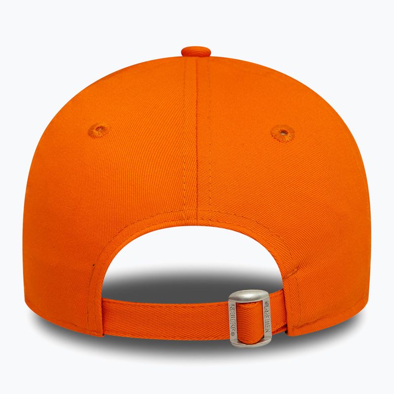 Berretto da baseball New Era League Essential 9FORTY Los Angeles Dodgers arancione da donna 4