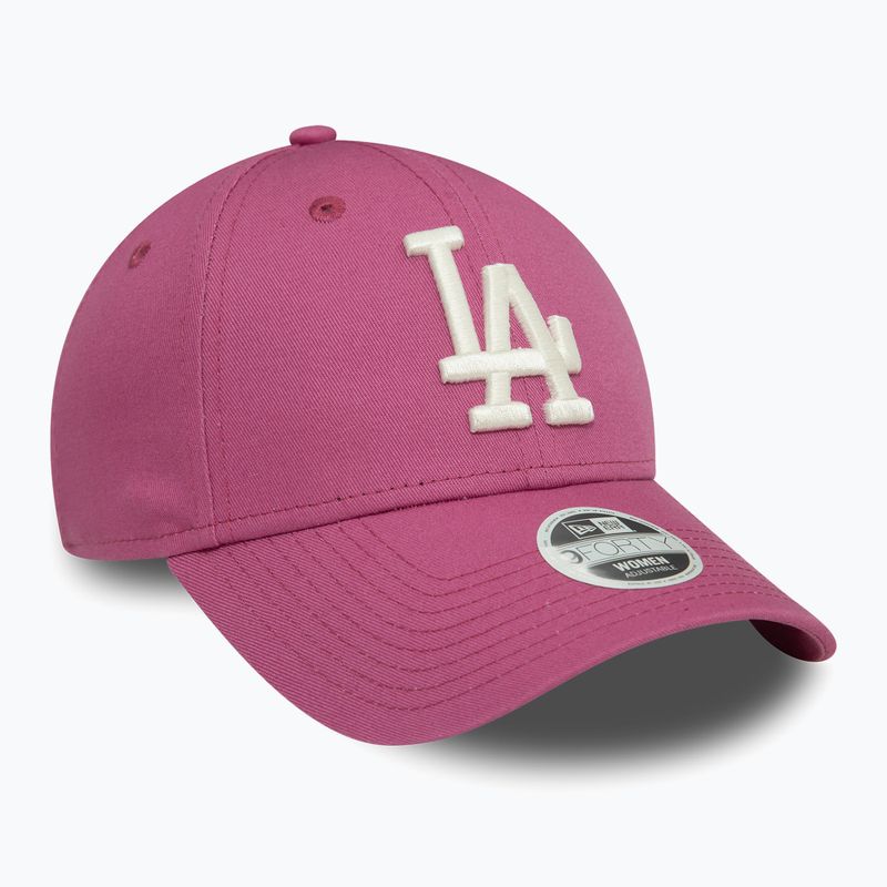 Cappello da baseball New Era League Essential 9FORTY Los Angeles Dodgers donna, viola