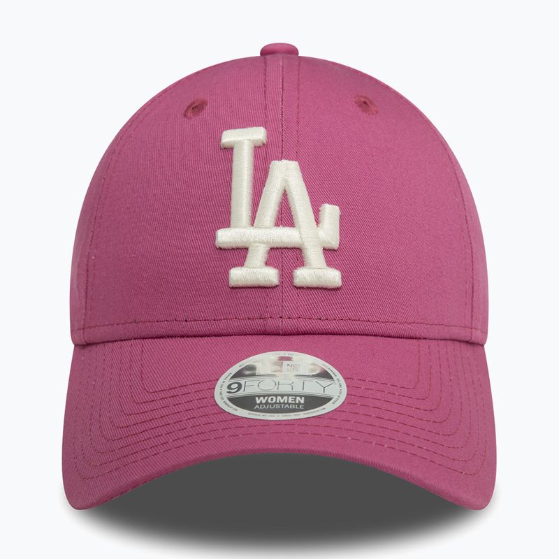 Cappello da baseball New Era League Essential 9FORTY Los Angeles Dodgers donna, viola 3