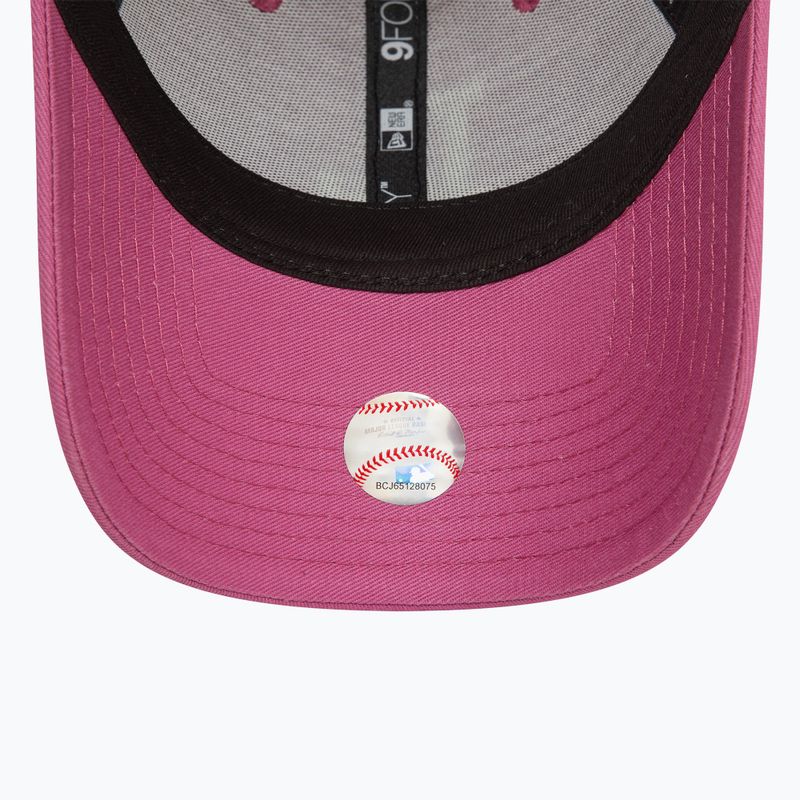 Cappello da baseball New Era League Essential 9FORTY Los Angeles Dodgers donna, viola 5