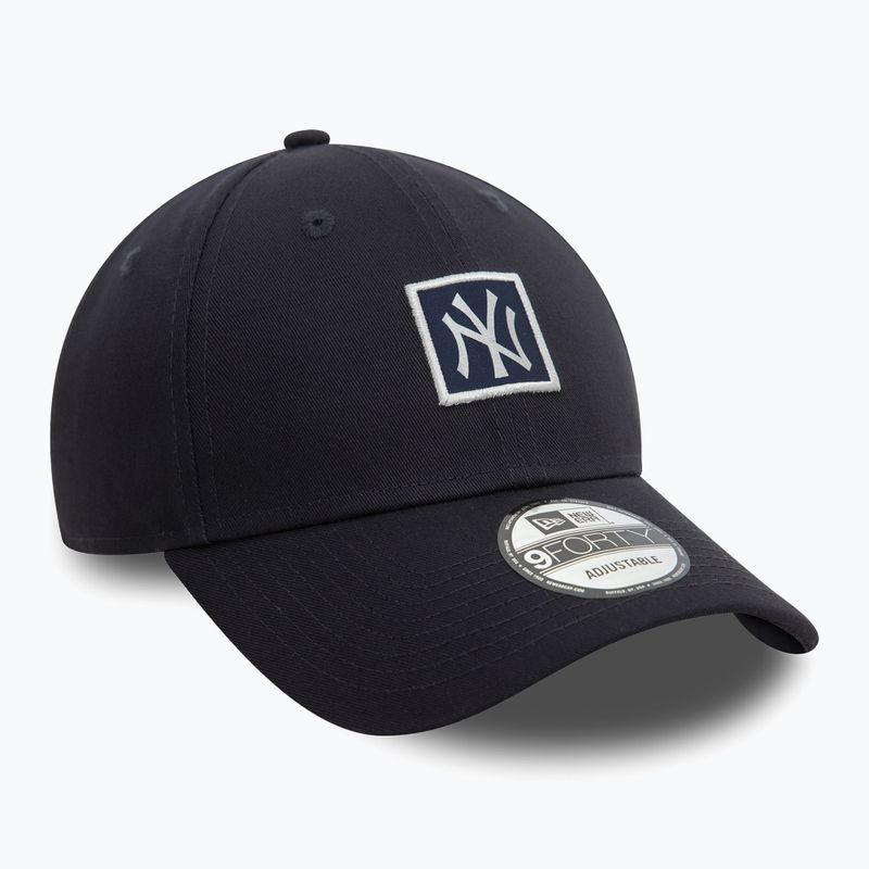 Cappello da baseball New Era Metallic Patch 9FORTY New York Yankees navy