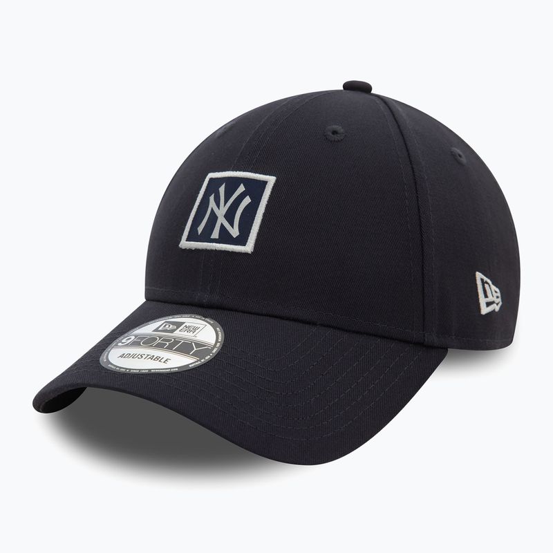 Cappello da baseball New Era Metallic Patch 9FORTY New York Yankees navy 2