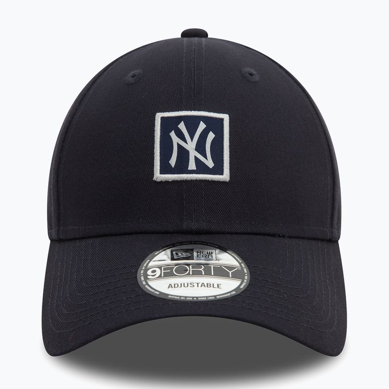 Cappello da baseball New Era Metallic Patch 9FORTY New York Yankees navy 3