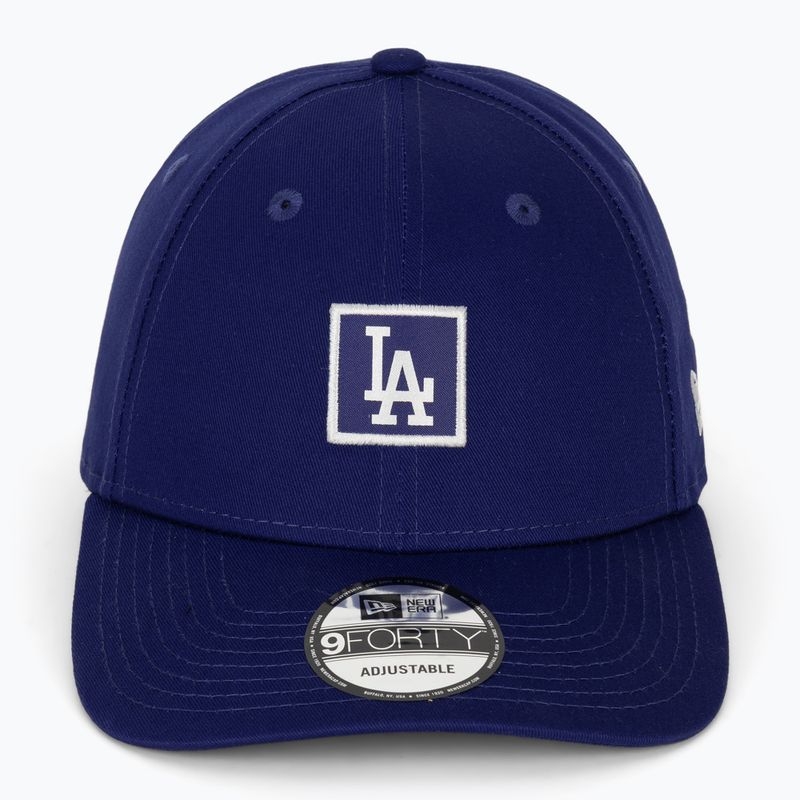 Cappello da baseball New Era Metallic Patch 9FORTY Los Angeles Dodgers blu scuro 2