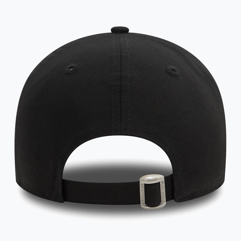 Cappello da baseball New Era Metallic Patch 9FORTY Las Vegas Raiders nero 4