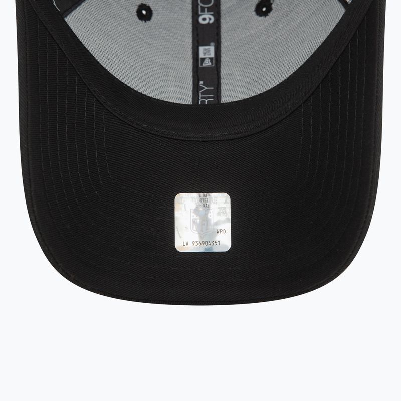 Cappello da baseball New Era Metallic Patch 9FORTY Las Vegas Raiders nero 5