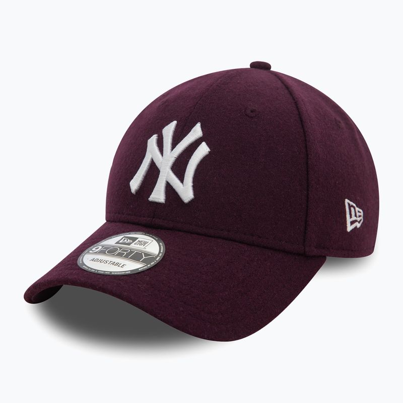 Cappello da baseball New Era Melton Wool 9FORTY New York Yankees viola 2