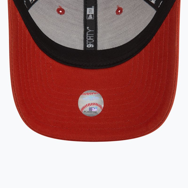 Cappello da baseball New Era League Essential 9FORTY New York Yankees rosso 5