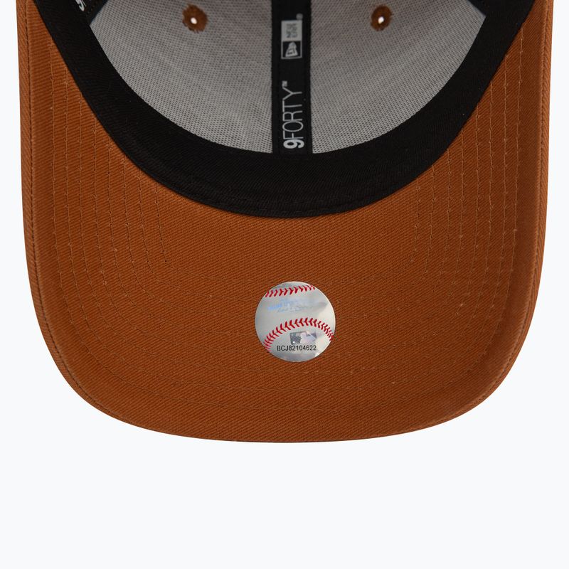 Cappello da baseball New Era League Essential 9FORTY New York Yankees marrone 5