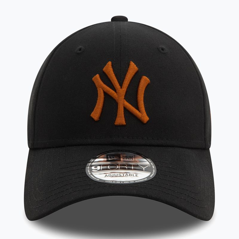 Cappello da baseball New Era League Essential 9FORTY New York Yankees nero 3