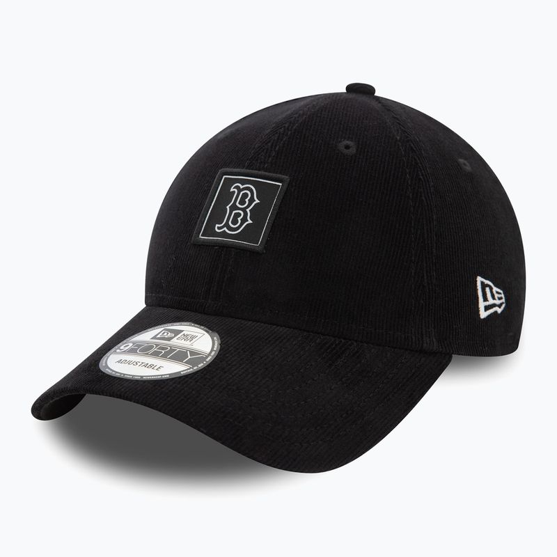 Cappello da baseball New Era Cord Patch 9FORTY Boston Red Sox nero 2