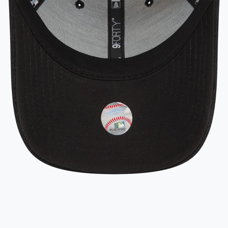 Cappello da baseball New Era Cord Patch 9FORTY Boston Red Sox nero 5