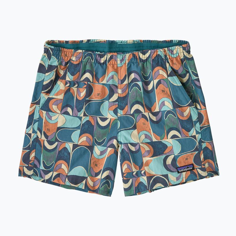 Pantaloncini da donna Patagonia Baggies 5" swallowtail geo/still blue