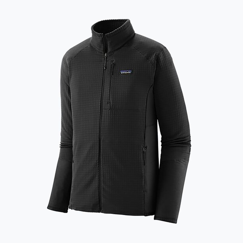 Felpa da uomo in pile Patagonia R1 Hybrid nero 3