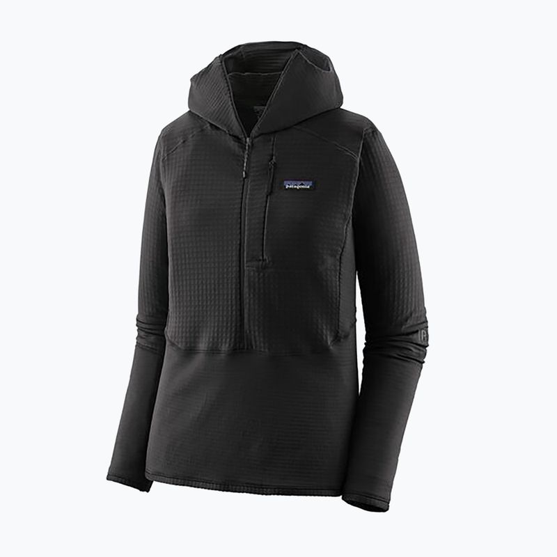Giacca softshell da donna Patagonia R1 Hybrid Pullover Hoody nero 3