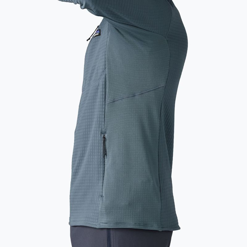 Felpa in pile da uomo Patagonia R1 Hybrid utility blue 6