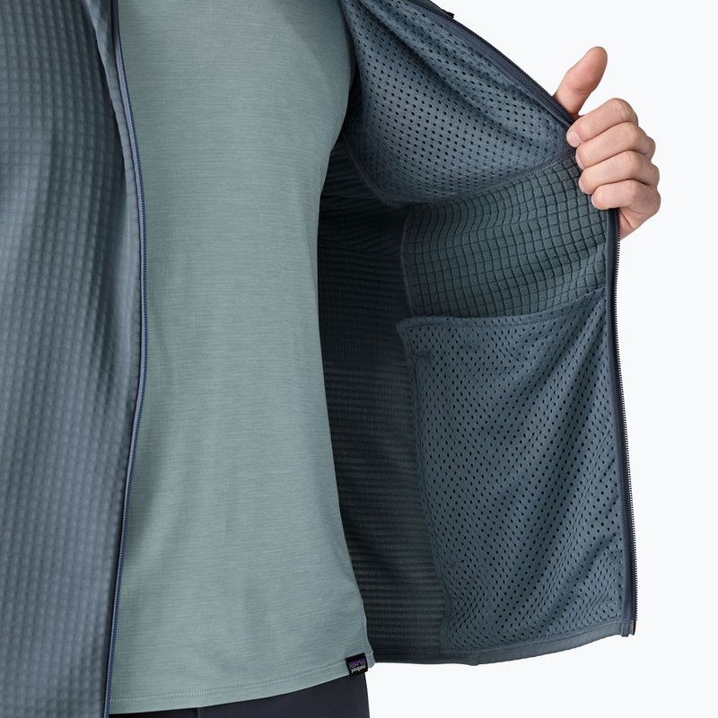 Felpa in pile da uomo Patagonia R1 Hybrid utility blue 9