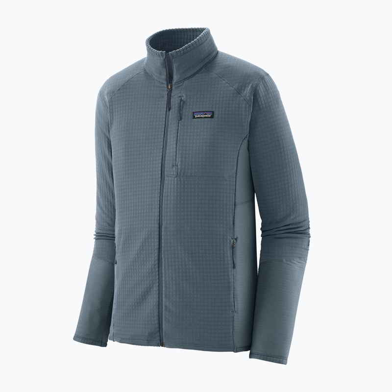 Felpa in pile da uomo Patagonia R1 Hybrid utility blue 10