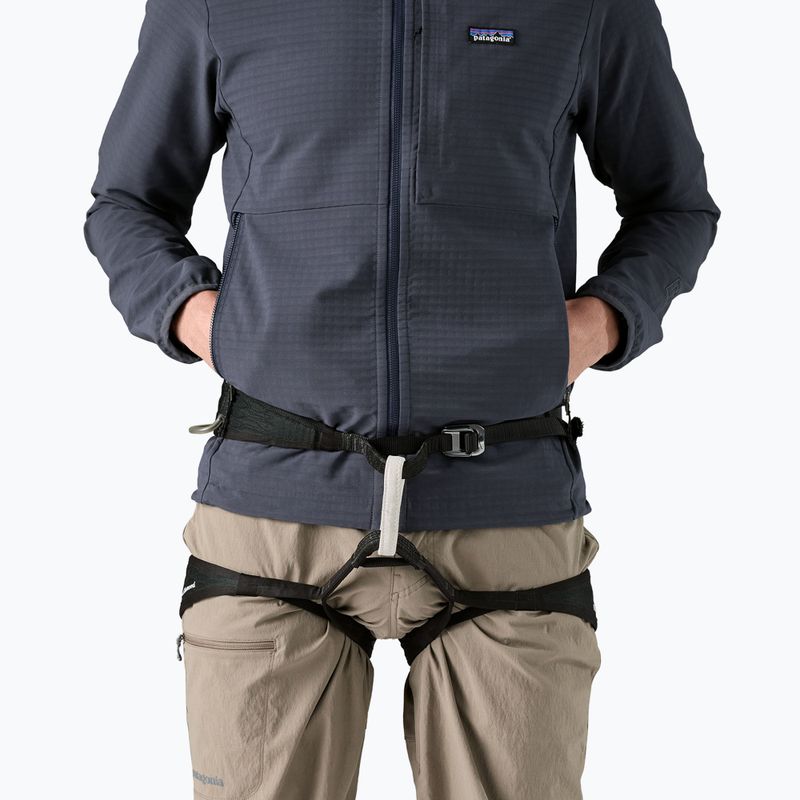 Felpa Patagonia R1 TechFace da uomo blu smolder 4