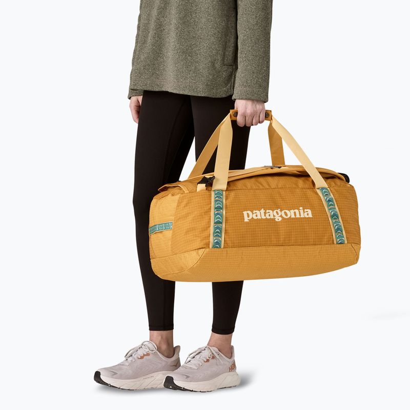 Patagonia Black Hole Duffel borsa da viaggio 40 l pufferfish oro 3