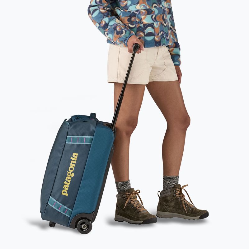 Patagonia Black Hole Wheeled Duffel 40 l borsa da viaggio tidal teal 3