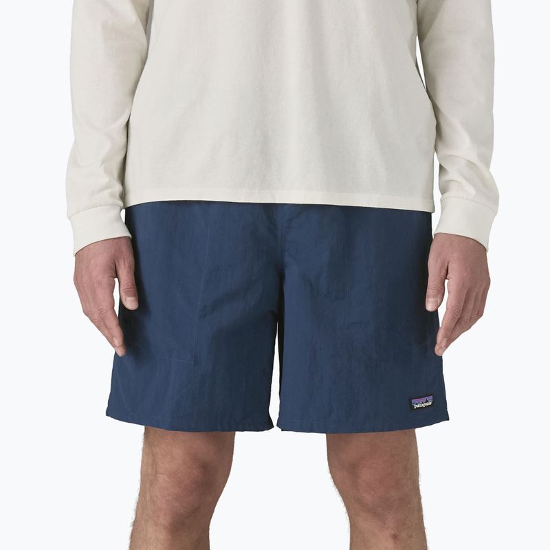 Pantaloncini da uomo Patagonia Baggies Longs 7" tidepool blue w/tidepool blue 3