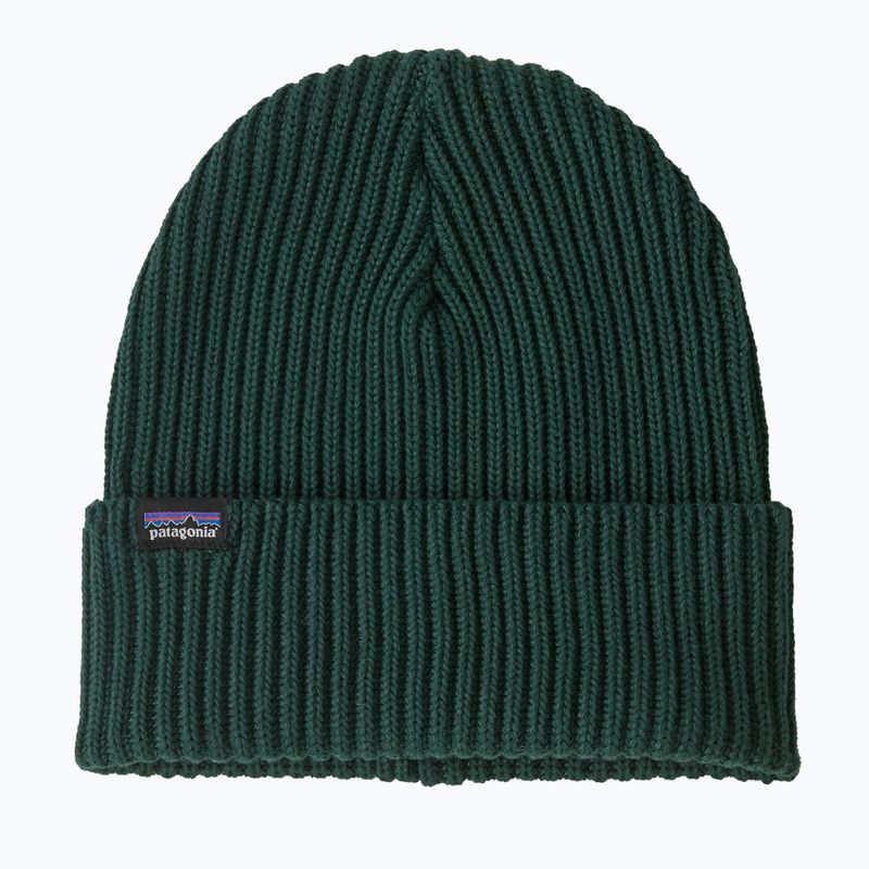 Patagonia Fishermans Rolled Beanie berretto invernale verde cascata