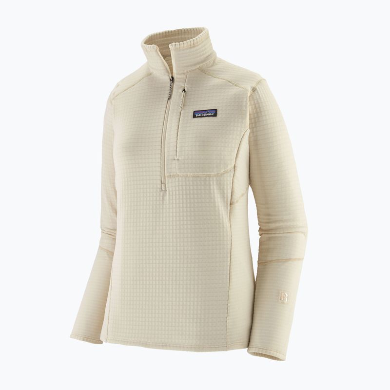 Felpa in pile da donna Patagonia R1 wool white 4