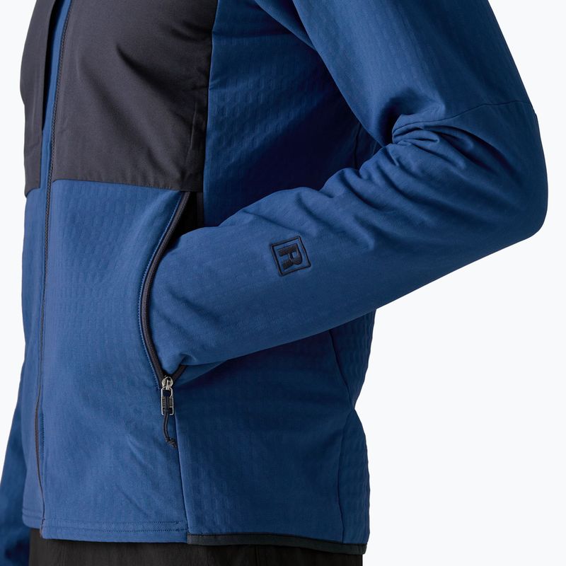 Giacca softshell da uomo Patagonia R2 TechFace Hoody blu chiaro 8