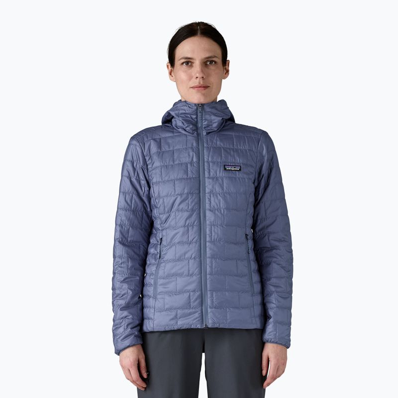 Piumino Patagonia Nano Puff Hoody donna blu corrente