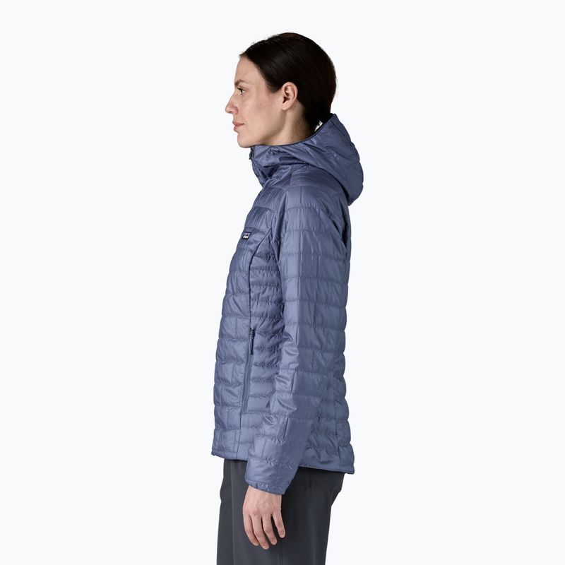 Piumino Patagonia Nano Puff Hoody donna blu corrente 4
