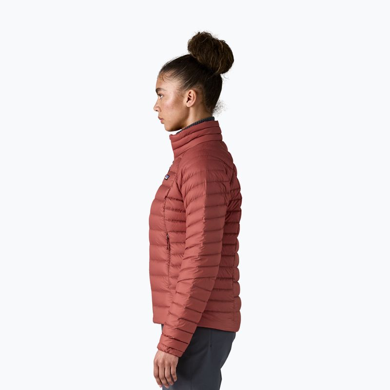 Giacca piumino donna Patagonia Down Sweater potters red 4