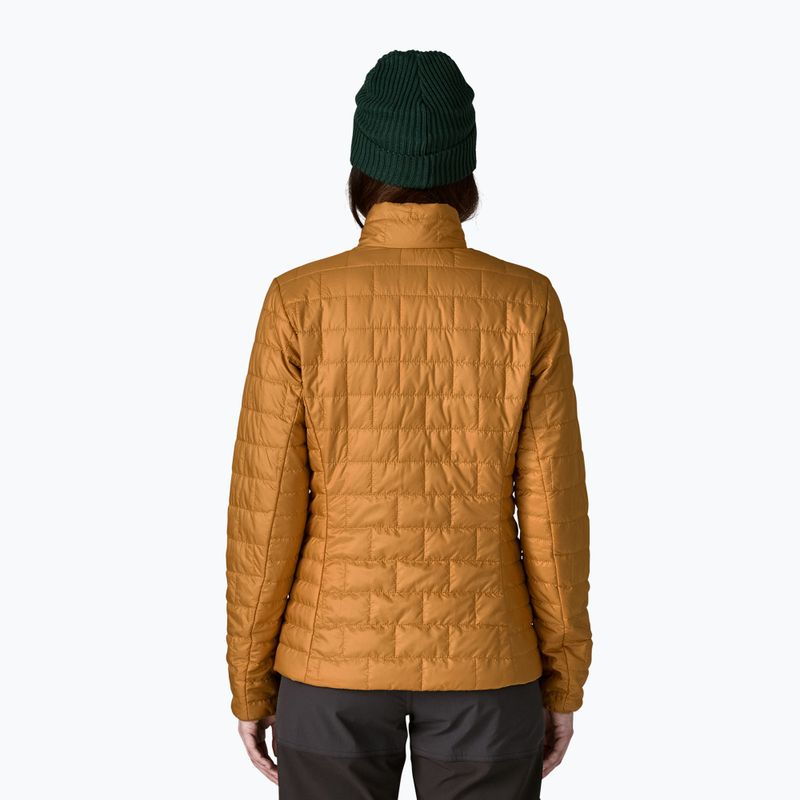 Giacca isolata da donna Patagonia Nano Puff smolder talon gold 3