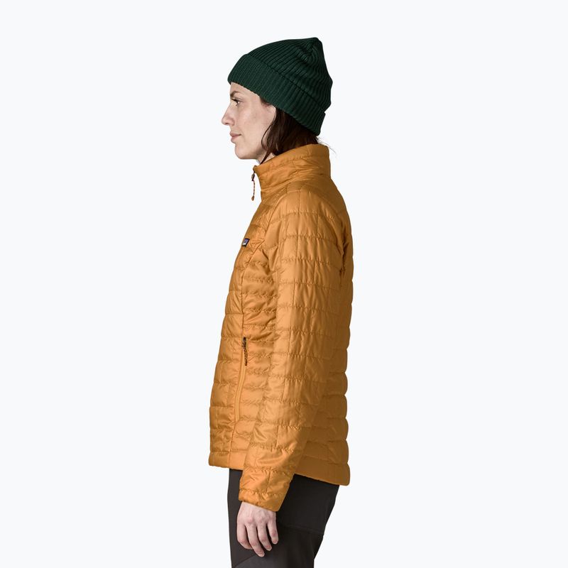 Giacca isolata da donna Patagonia Nano Puff smolder talon gold 4